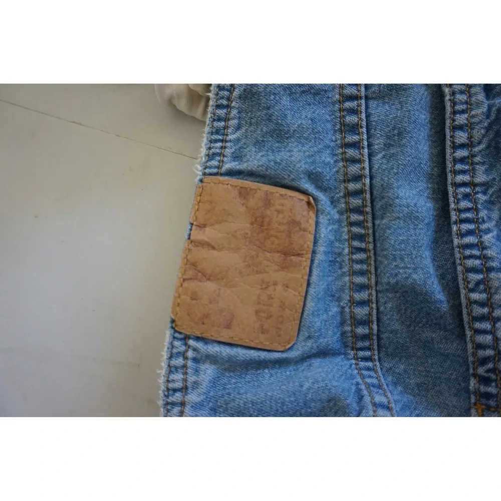 Forenza Denim Shorts 100% Cotton Vintage 90s high waist A-line grunge shorts